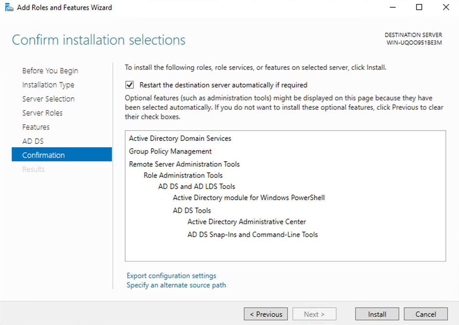 Active Directory Domain Services