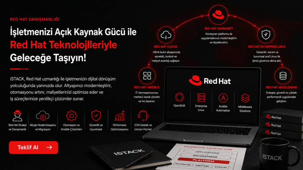 Red Hat Danışmanlığı ile Kurumsal Açık Kaynak Dönüşümünüzü Hızlandırın